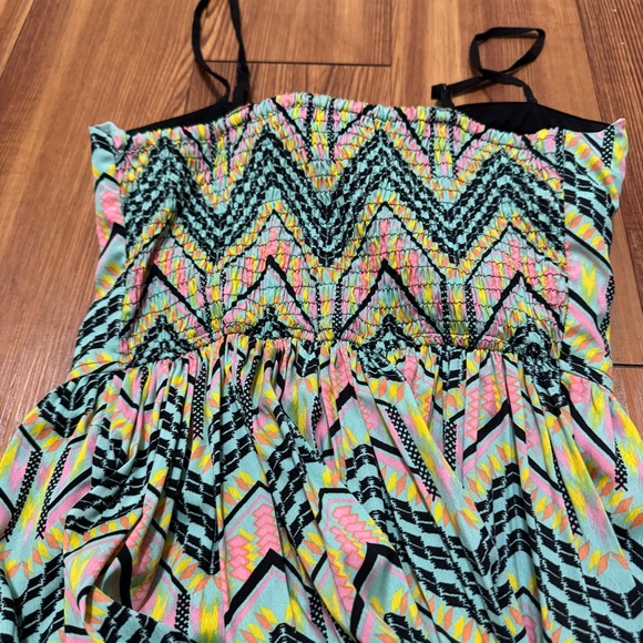 American Rag Colorful Chevron Pattern Dress - Picture 4 of 4
